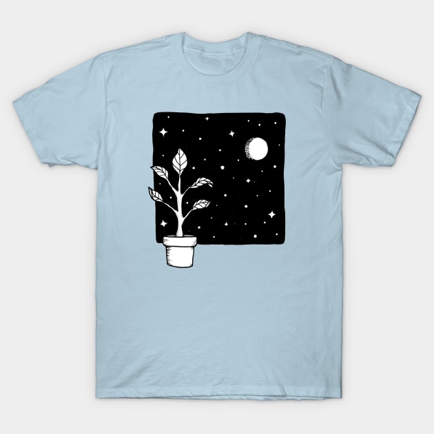 Grow through the dark T-Shirt by VanessArtisticSoul